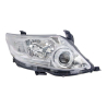 Myparts Fits Toyota Fortuner KUN50/60 TGN51/61 2011~2014 Head Lamp Head Light Front (Black) Headlamp Headlight | RH Right Hand (Driver Side)