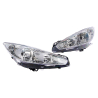 TYC Taiwan Fits Peugeot 308 T7 Facelift Hatch 2011~2014 Headlamp Head Lamp Light Lampu Depan | Set LH Left Hand Side + RH Righ Hand Side