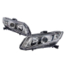 TYC Fits Honda Civic FB 2012~2016 TRO TR0 (2.0 HID) Head Lamp Headlamp Front Head Light Headlight | Set LH Left Hand Side + RH Right Hand Side
