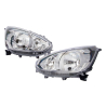 TYC Fits Mitsubishi Mirage A00 A03A 2012~2015 Headlamp Head Lamp Front Headlight Head Light | Set LH Left Hand Side + RH Right Hand Side