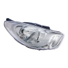 TYC Taiwan Hyundai Inokom i10 2011~2013 (Chrome) Headlamp Head Lamp Front Headlight Head Light | RH Right Hand (Driver Side)