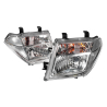 TYC Fits Nissan Navara D40T Thailand Build 2006~2015 | Headlight Head Light Front Lamp (Halogen Type) | Pair of LH Left Hand + RH Right Hand