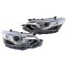 TYC Fits Toyota Vios NCP150 2013~2018 (S / GX / TRD Spec) Projector Head Lamp Head Light Headlamp | Pair LH Left (Passenger) + RH Right (Driver)