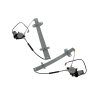 Myparts Fits Honda Accord CG CK S84 Sedan 1998~2002 | Front Electric Power Door Window Regulators | Set LH Left (2Pins Motor) + RH Right (4Pins Motor
