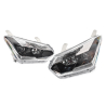 TYC Fits Isuzu D-Max DMax V-Cross RT 2016~2020  | Headlight Head Light Front Lamp Projector Type (With LED DRL) | Set LH Left Hand + RH Right Hand