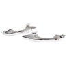 Door Handle Outer  Rear (Chrome) (Set LH+RH)