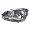 Head Light Black With Projector With HID (GTI/ R32)