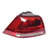 Tail Light Outer Tinted Red No LED