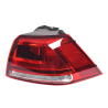 Tail Light Outer Tinted Red No LED