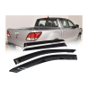 Myparts Fits Mazda BT50 BT-50 UP UR 2011~2021 Double Cab Dual Cab | Complete Set of 4 Pcs Injection Weathershield Weather Shields Sun Window Visor