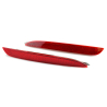 Rear Bumper Reflector (Red) Sedan (Set LH+RH)