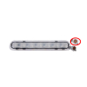 Myparts Fits Toyota Hilux Vigo KUN25 2005-2015 (LED, White) 3rd Third Brake Lamp Tailgate Rear Gate | 1 Unit